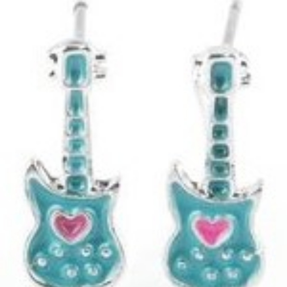Kids Guitar Earrings